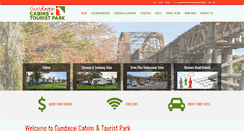 Desktop Screenshot of gundagaitouristpark.com.au